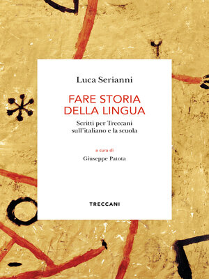cover image of Fare storia della lingua